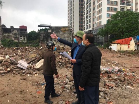 Quận Hoàng Mai: Kiên quyết cưỡng chế GPMB dự án đường 2,5 qua phường Định Công 51